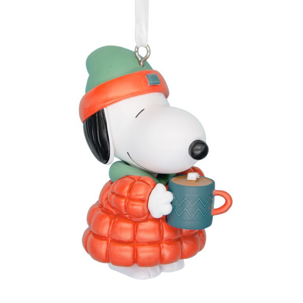 Hallmark Ornament L93 FC Snoopy Cocoa kerstbal  - 