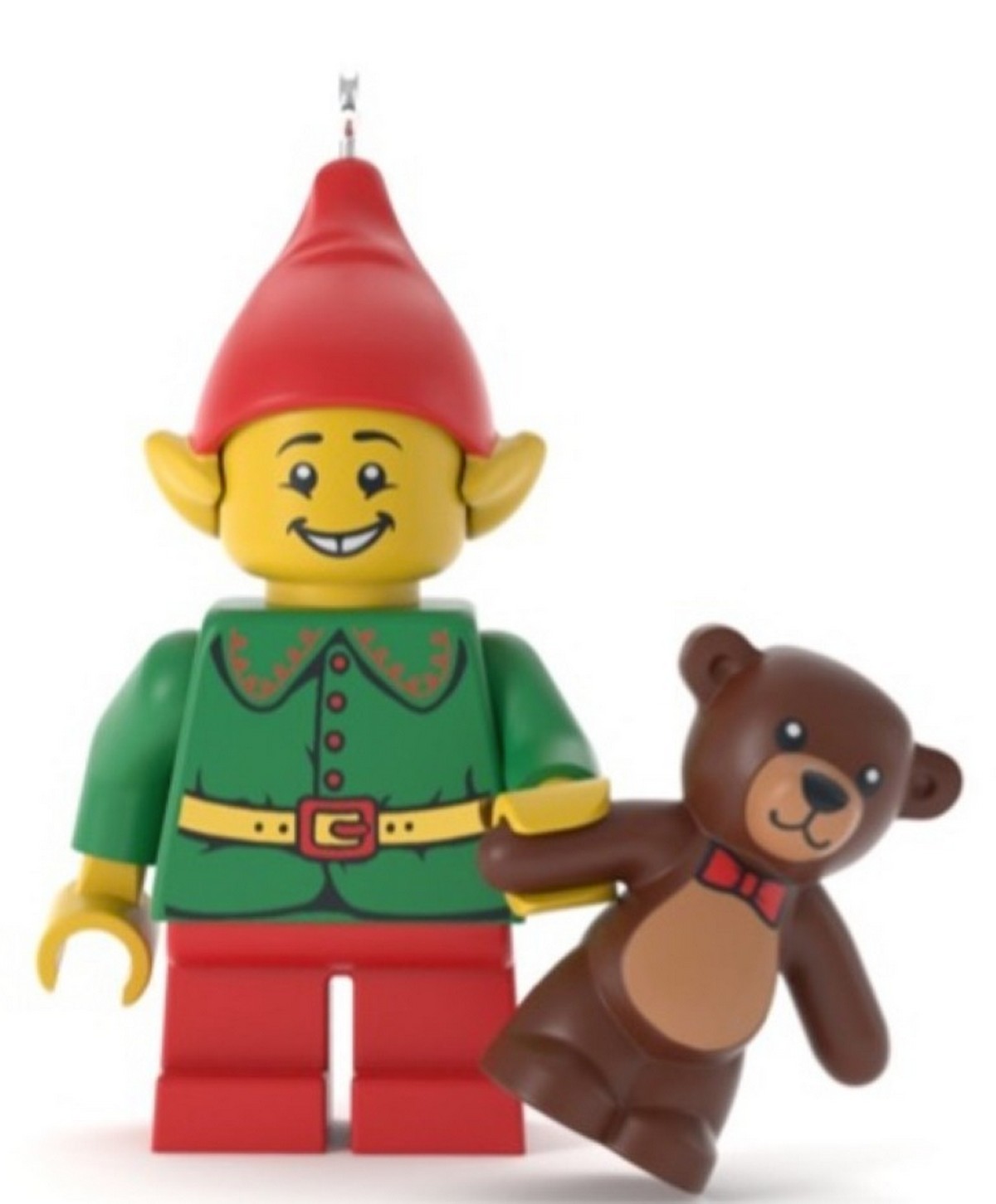 Hallmark Ornament Keepsakes Lego Elf & Teddy kerstbal  - 
