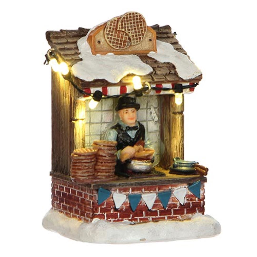 Kerstfiguur Stroopwafel Market Luville - Luville