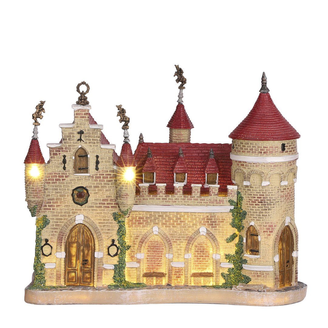 Kerst kersthuisje efteling kasteel van sneeuwitje b/o Luville - Luville