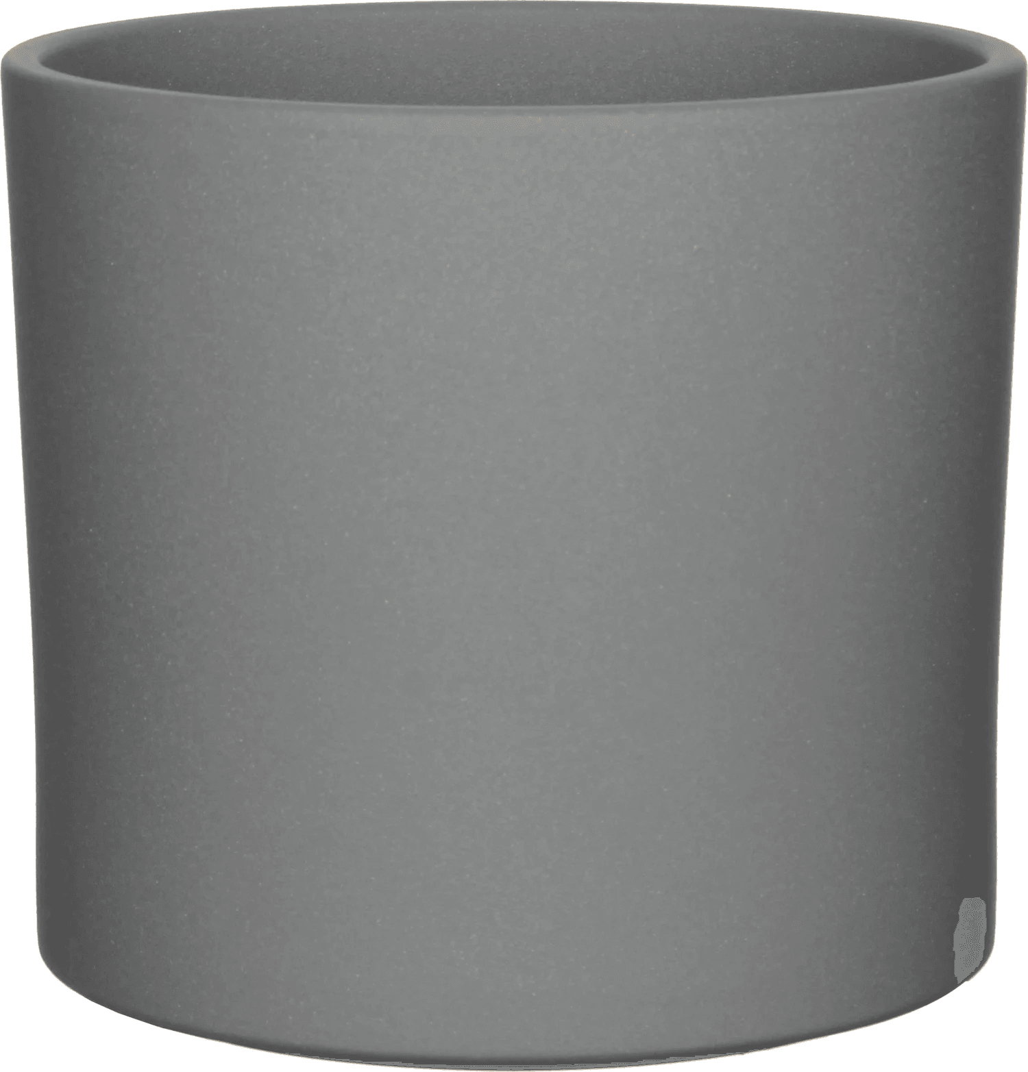 Era pot rond donkergrijs relief H7 x D7 cm Mica Decorations - Mica decorations