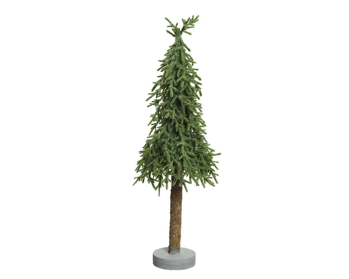 Kunstkerstboom boom PE mini l23b23h75 cm groen Everlands - Everlands