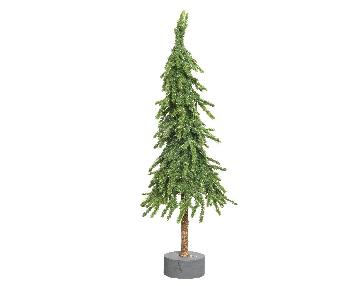 Kunstkerstboom boom PE mini l20b20h60 cm groen Everlands - Everlands