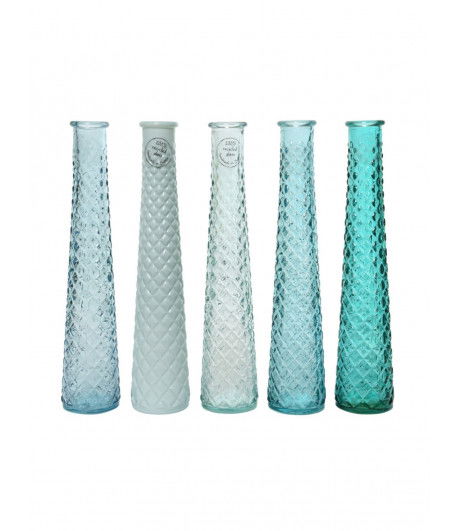 Ksd Vaas gerecycled glas d7h32cm a5 - 