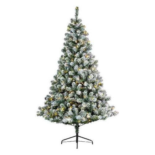 Imperial pine snowy led id 525tips white kunstkerstboom H180 D117 cm hoog Everlands - Everlands