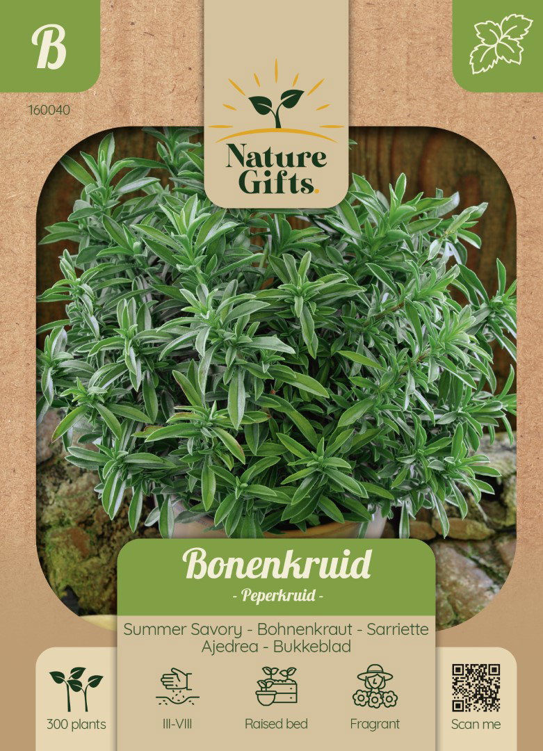 Bonenkruid Peperkruid kruidenzaad Nature Gifts Baltus - Baltus