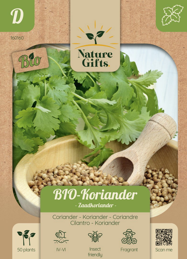 Koriander Zaadkoriander BIO kruidenzaad Nature Gifts Baltus - Baltus