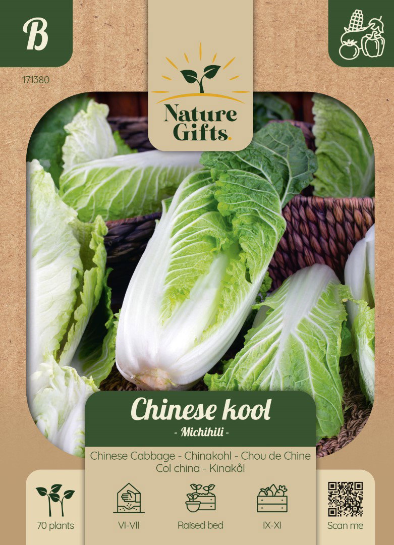 Chinese kool Michihili groentenzaad Nature Gifts Baltus - Baltus