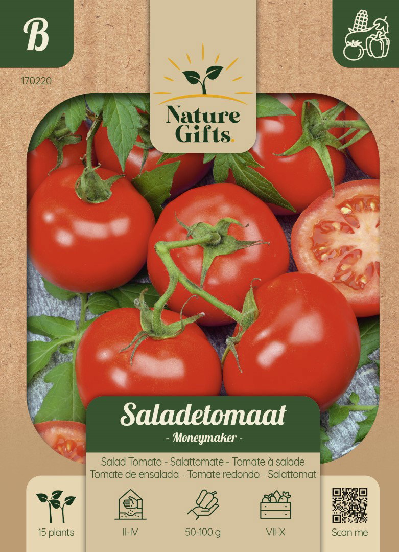 Tomaat Moneymaker groentenzaad Nature Gifts Baltus - Baltus