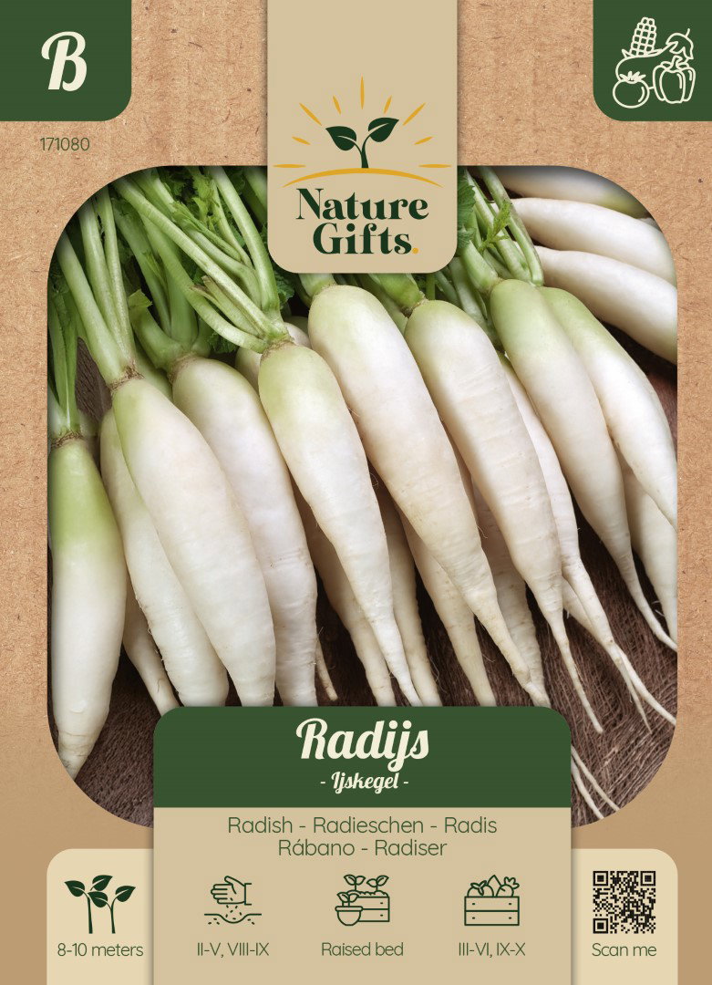 Radijs IJspegel groentenzaad Nature Gifts Baltus - Baltus