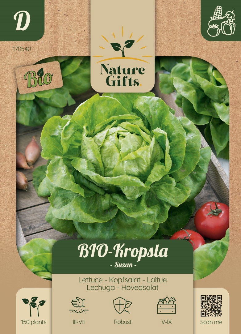 BIO Kropsla Suzan groentenzaad Nature Gifts Baltus - Baltus