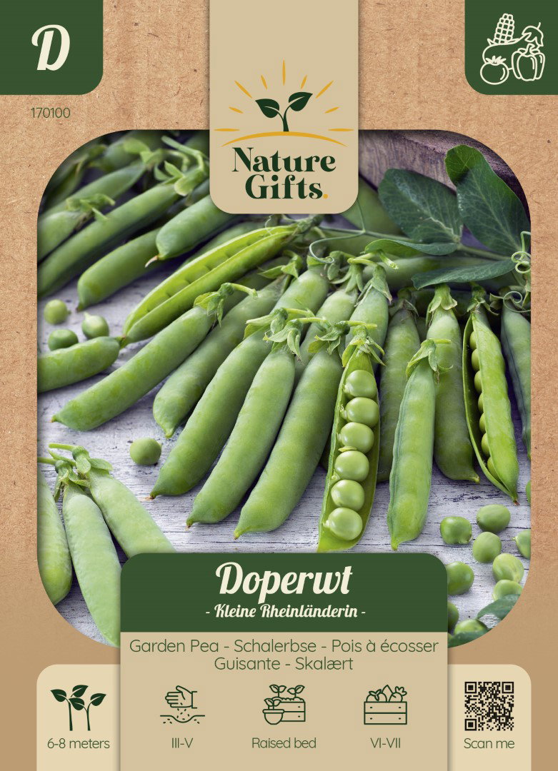 Doperwt Kleine Rijnlander groentenzaad Nature Gifts Baltus - Baltus