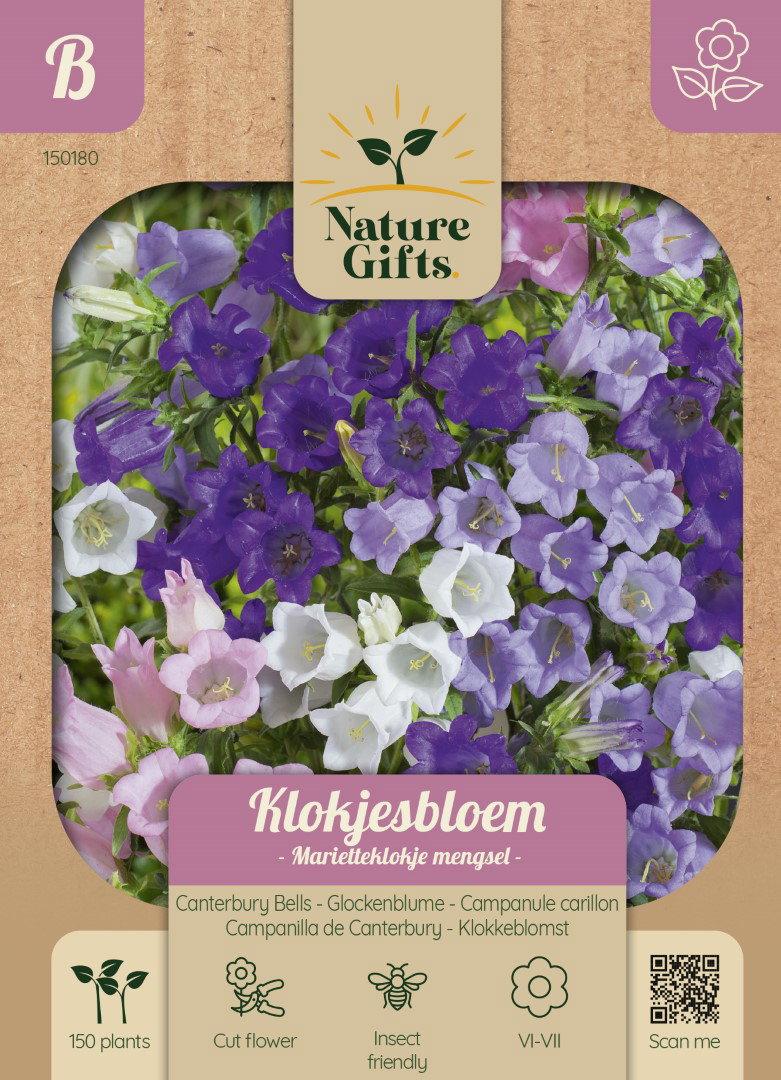 Marietteklokje mengsel bloemenzaad Nature Gifts Baltus - Baltus