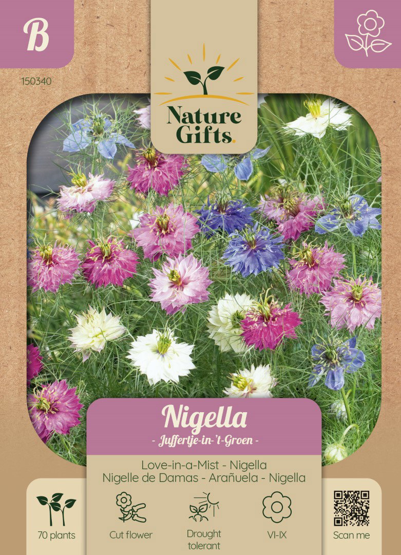 Juffertje-in-'t-Groen bloemenzaad Nature Gifts Baltus - Baltus