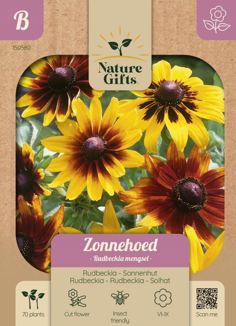 Zonnehoed Rudbeckia mengsel bloemenzaad Nature Gifts Baltus - Baltus
