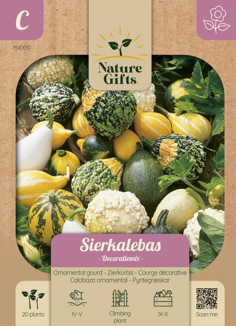 Sierkalebas Decoratiemix bloemenzaad Nature Gifts Baltus - Baltus