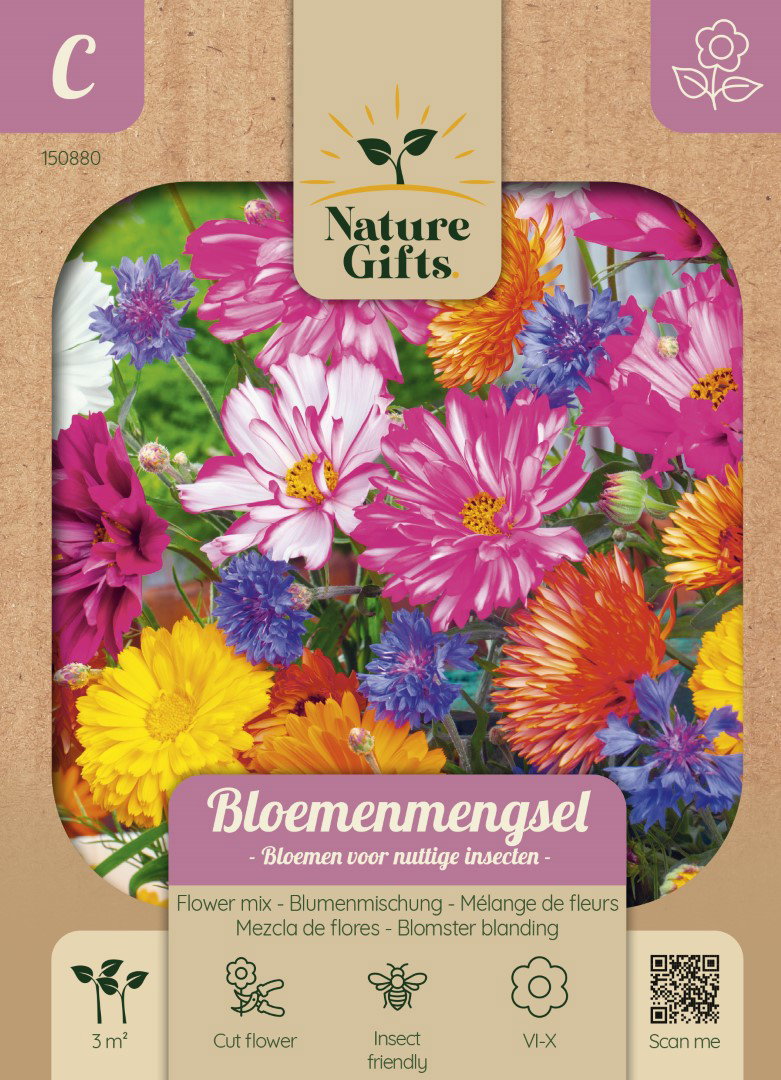 Bloemenmengsel Bloemen voor nuttige insecten bloemenzaad Nature Gifts Baltus - Baltus