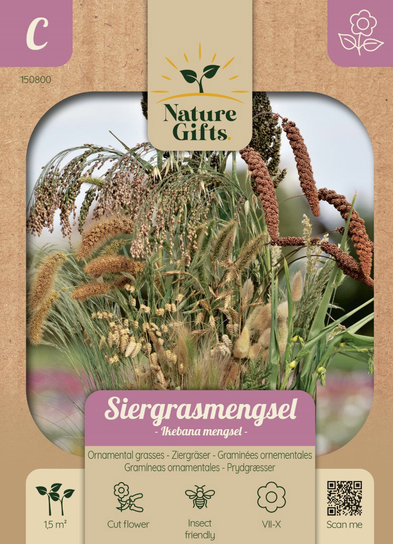 Siergrasmengsel bloemenzaad Nature Gifts Baltus - Baltus
