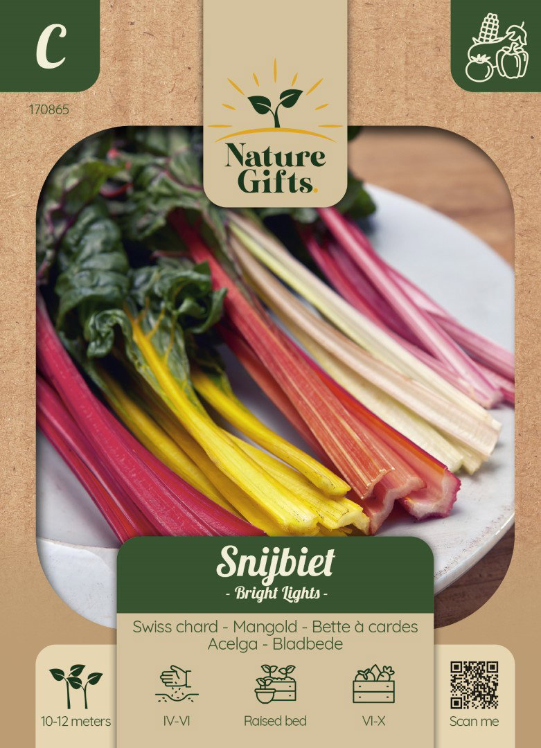 Snijbiet Bright Lights groentenzaad Nature Gifts Baltus - Baltus