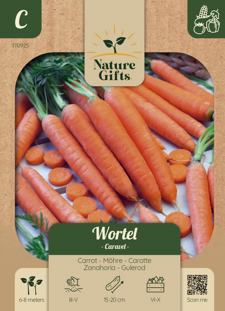 Wortel Caravel F1 groentenzaad Nature Gifts Baltus - Baltus