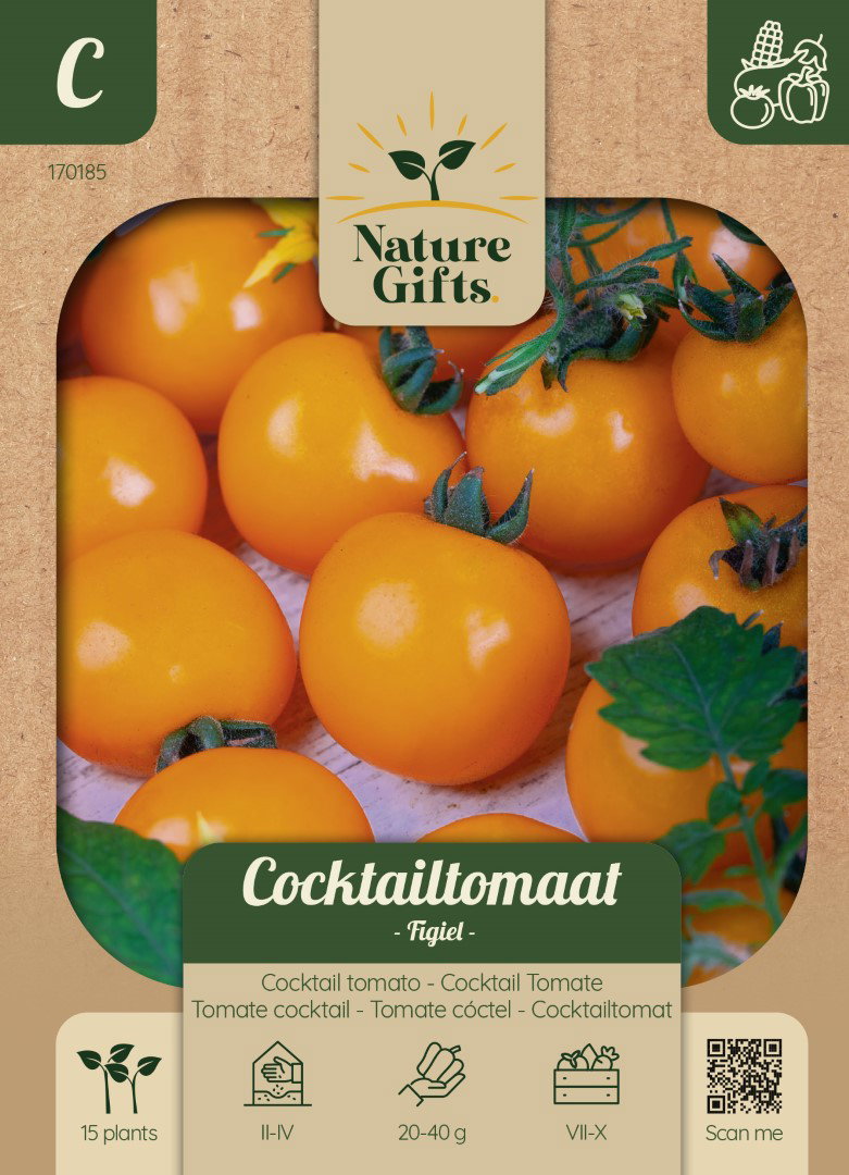 Cocktail Tomaat Figiel groentenzaad Nature Gifts Baltus - Baltus