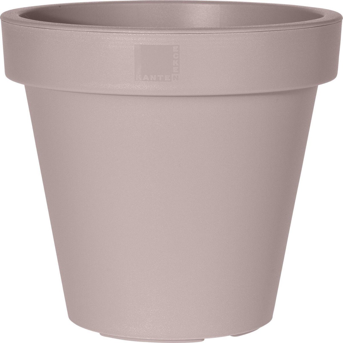 Bloempot ek rond 35 cm taupe Nampook