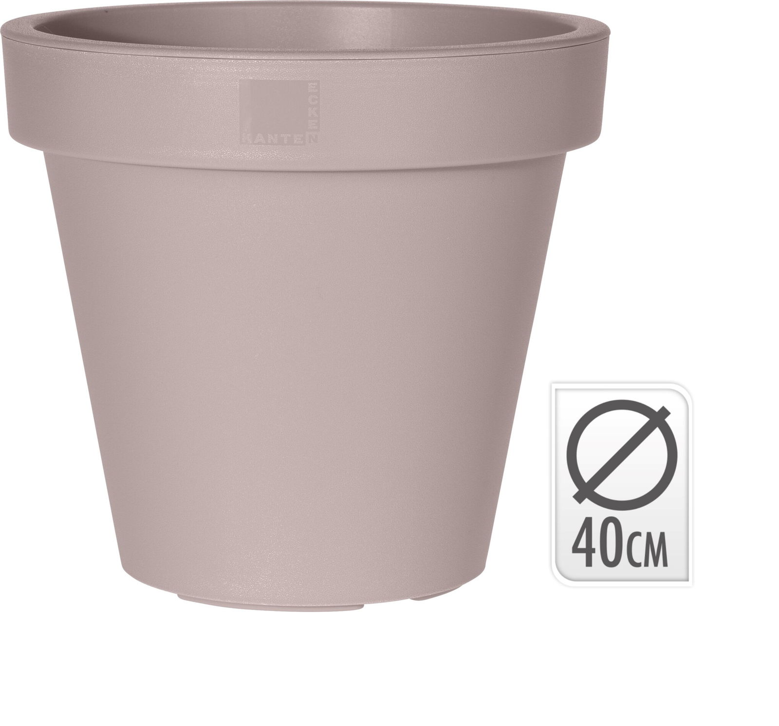 Bloempot e&k rond 40cm, pastel - Nampook