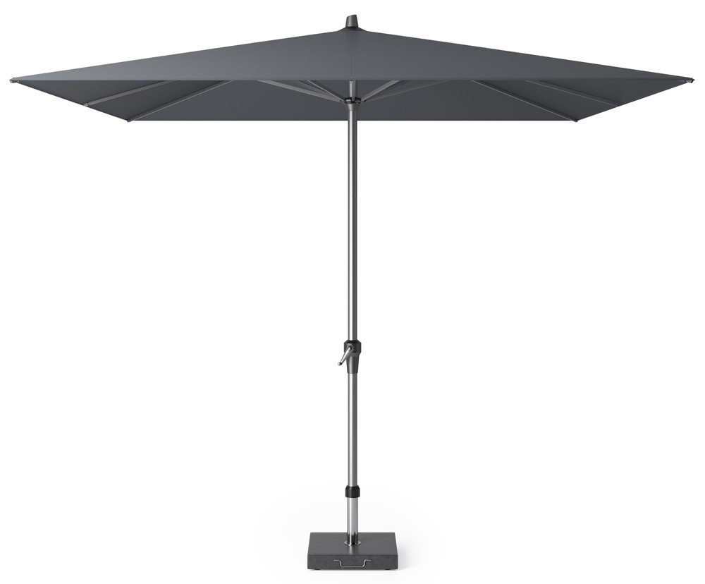 Stokparasol Riva zonwering 275x275 cm Platinum - Platinum