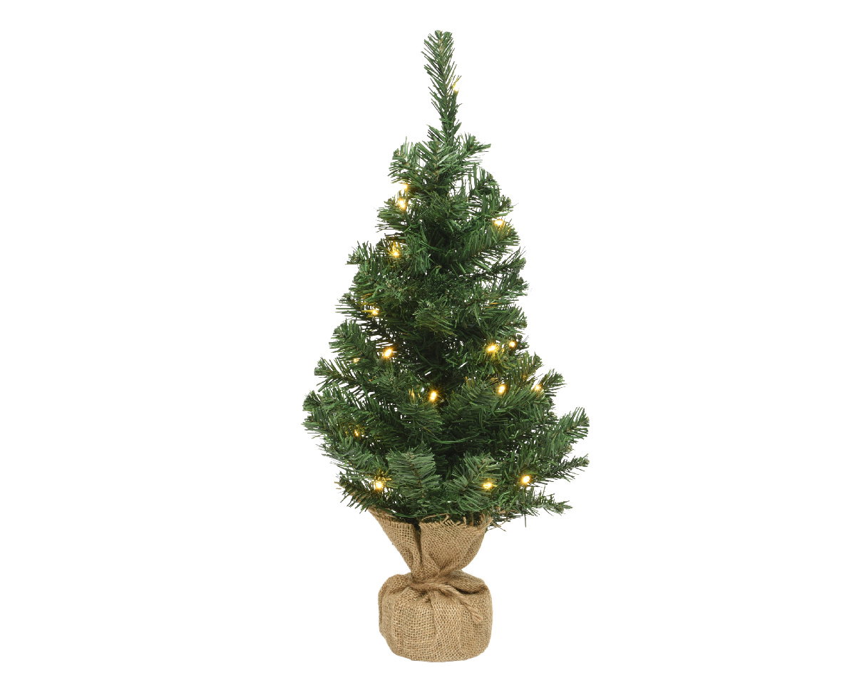 Imperial boom prelit H90 D53 cm 50 LED groen Everlands - Everlands