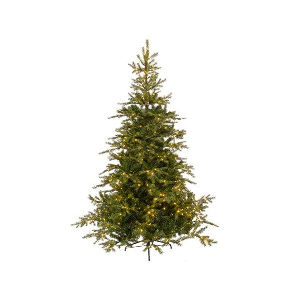 Grandis Fir kunstkerstboom groen Micro LED H180 cm D132 cm 400 lampjes Everlands - Everlands