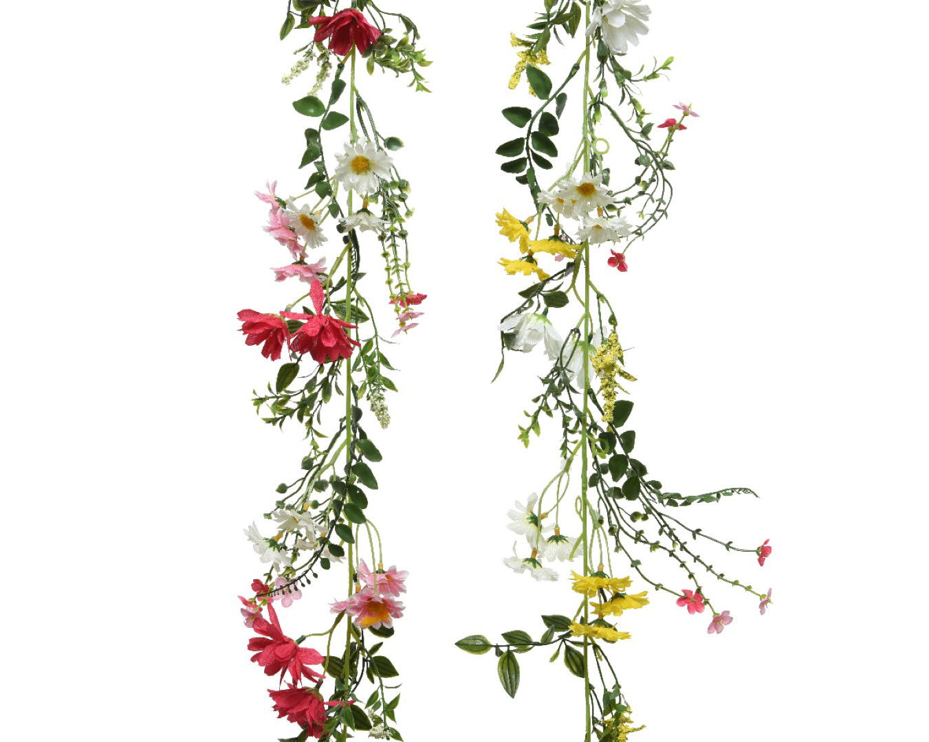 Ksd Garland polyester L16-W6-H180cm ass - 