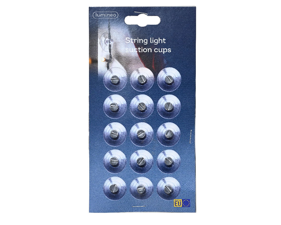 Haken buiten l0.4b3.5h1.8 cm wit - Lumineo
