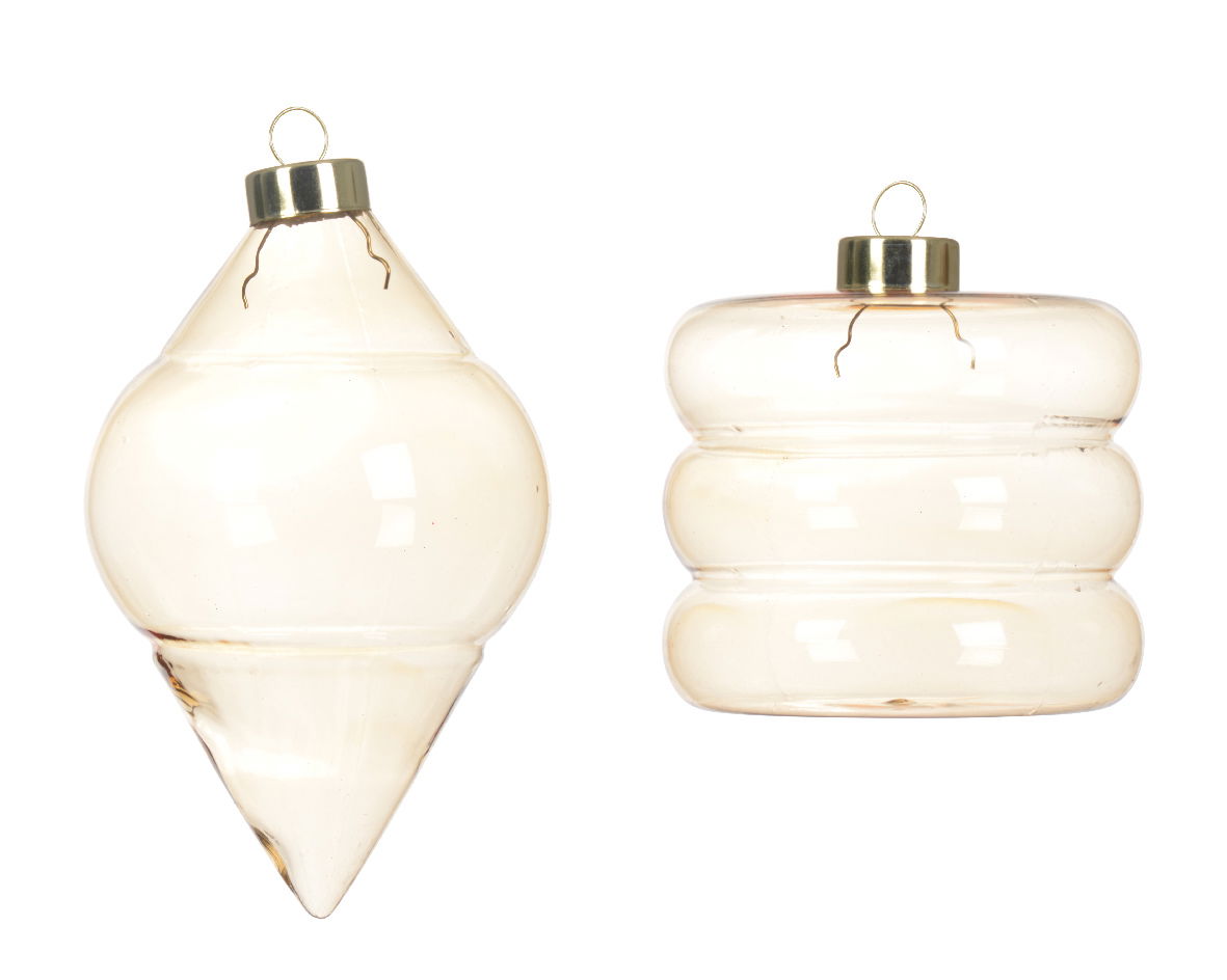 Ornament glas d8 cm a4 - Decoris