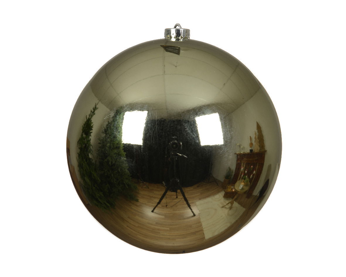 Kerstballen kunststof d20 cm rsmrn - Decoris