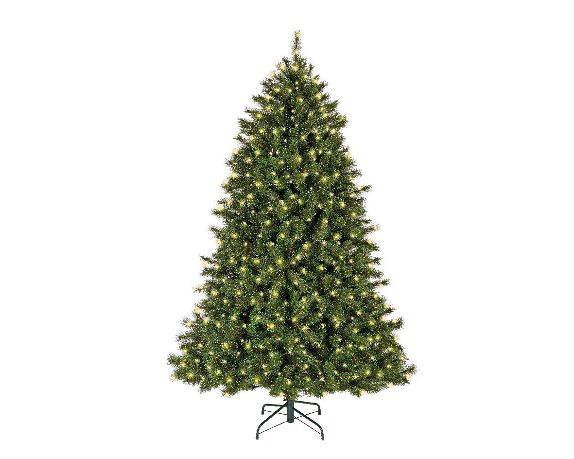 Malmo spruce prelit dia119-H180cm green/warm white/classic warm - Everlands