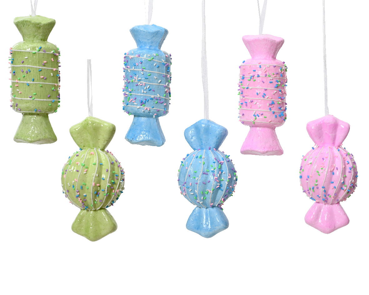 Decoris Snoep foam l8b8h15 cm a6 - 