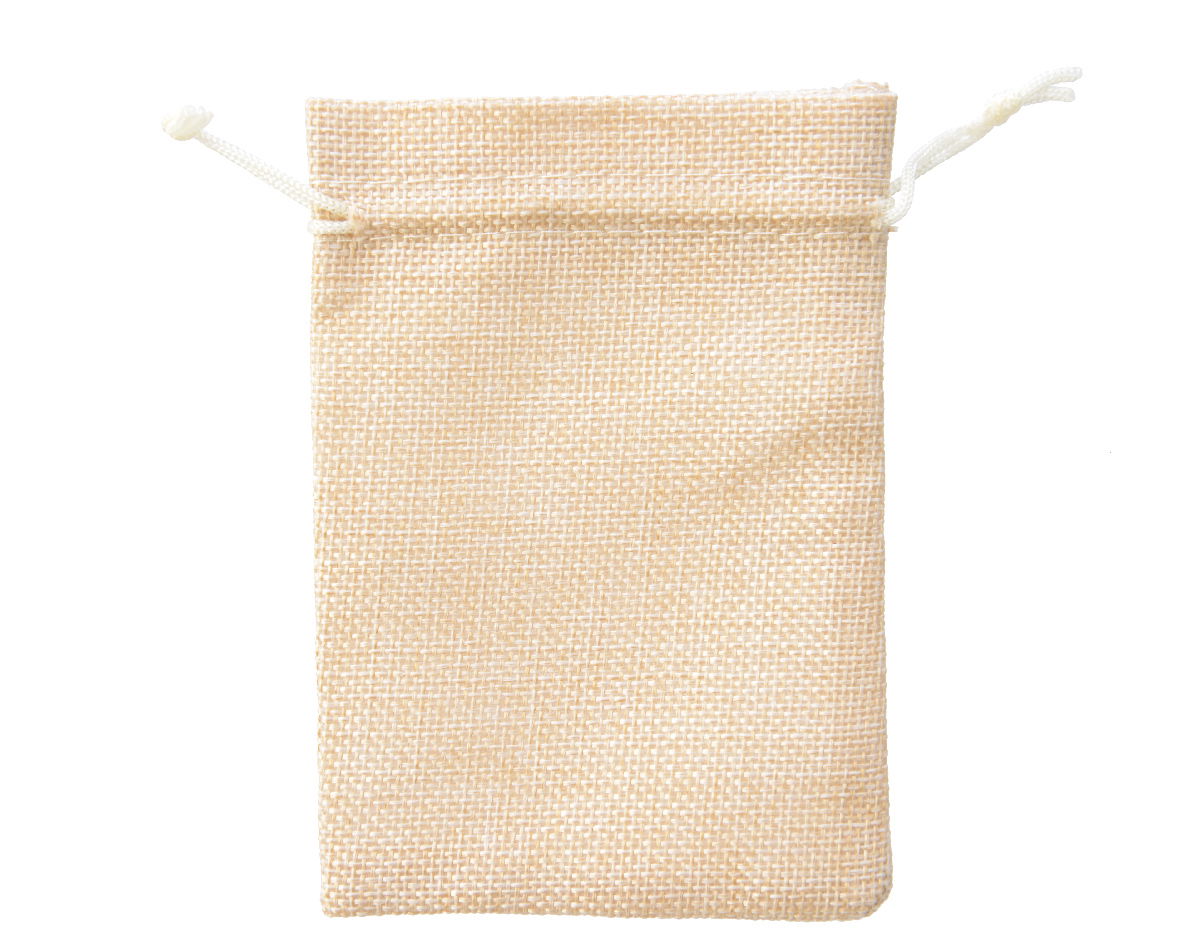 Zak jute b10h14 cm naturel - KSD