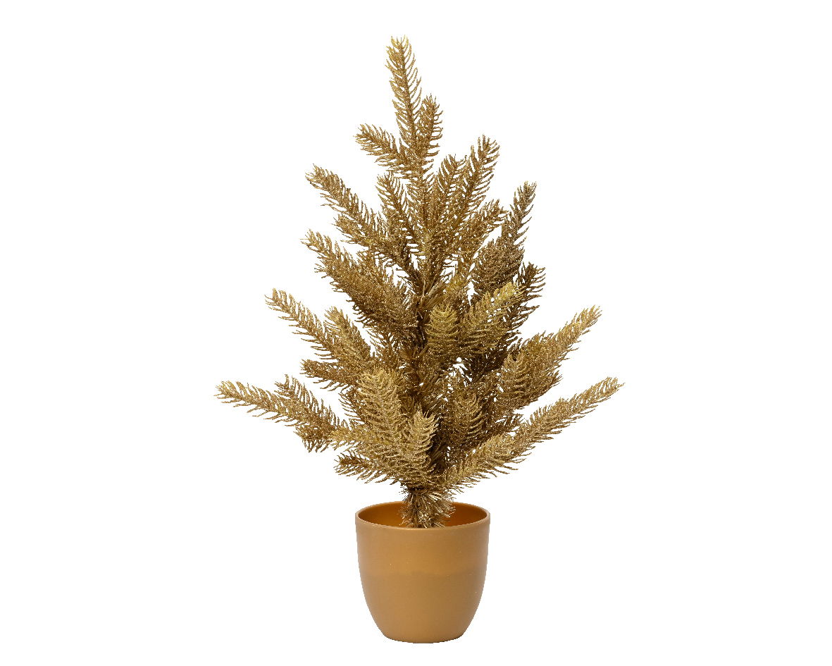 Tiffany mini boom d35h45 cm goud - Everlands