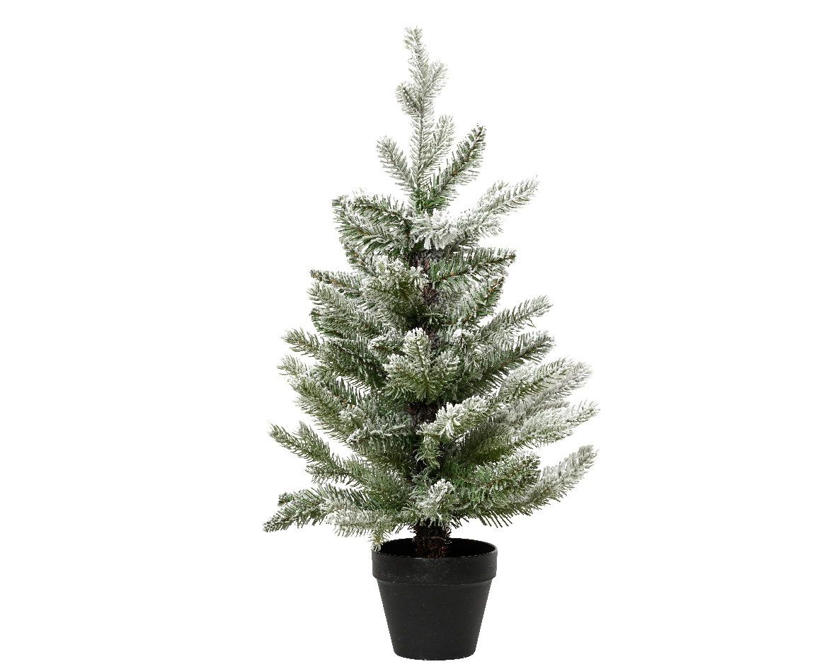 Allison mini boom d60h90 cm groen/wit Everlands - Everlands