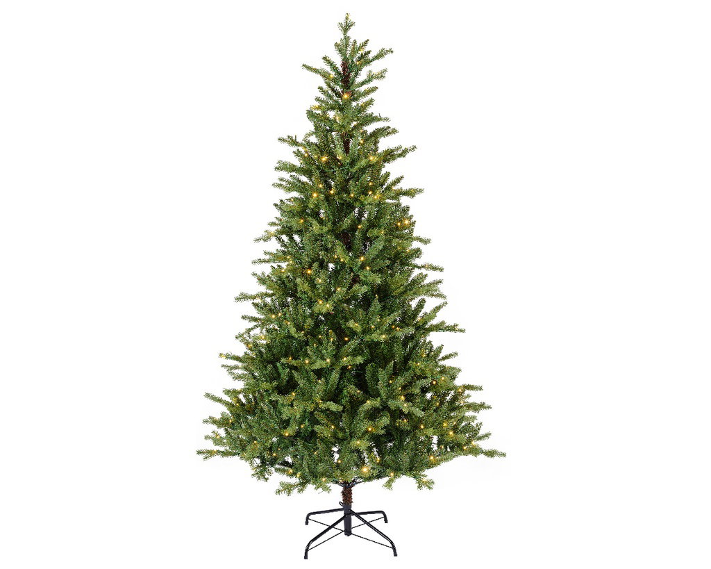 Kunstkerstboom Allison Pine groen H240 D152 cm met 560 LED indoor Everlands - Everlands