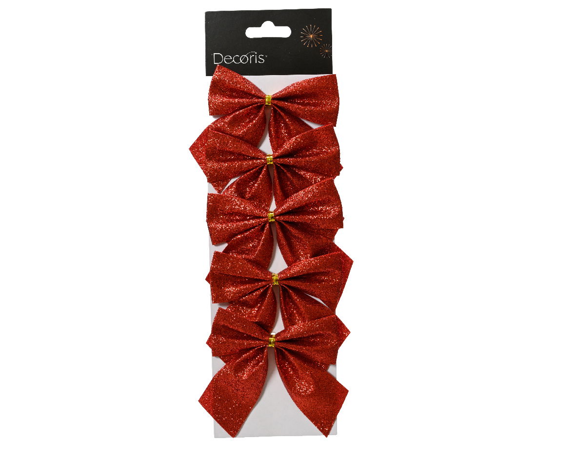 Strik polyester l31b9h1.1 cm krood 5st - Decoris