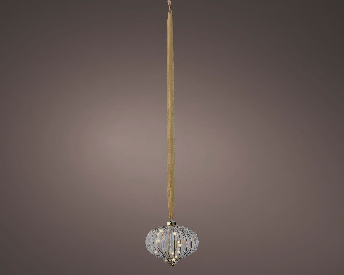 Micro LED ui binnen dia20-H21cm clear/warm white - Lumineo
