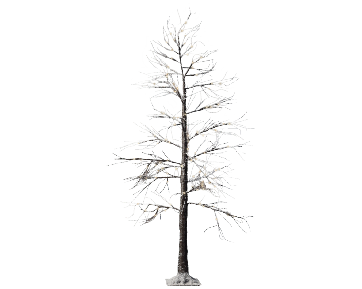 LED boom d110h210 cm bruin/warm wit - Lumineo
