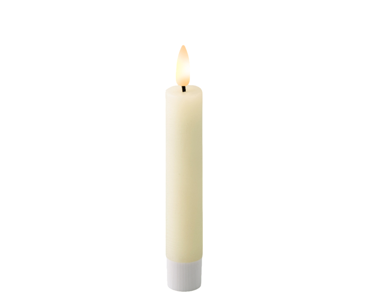 LED dinerkaars d2h16c creme/warm wit 2st - Lumineo