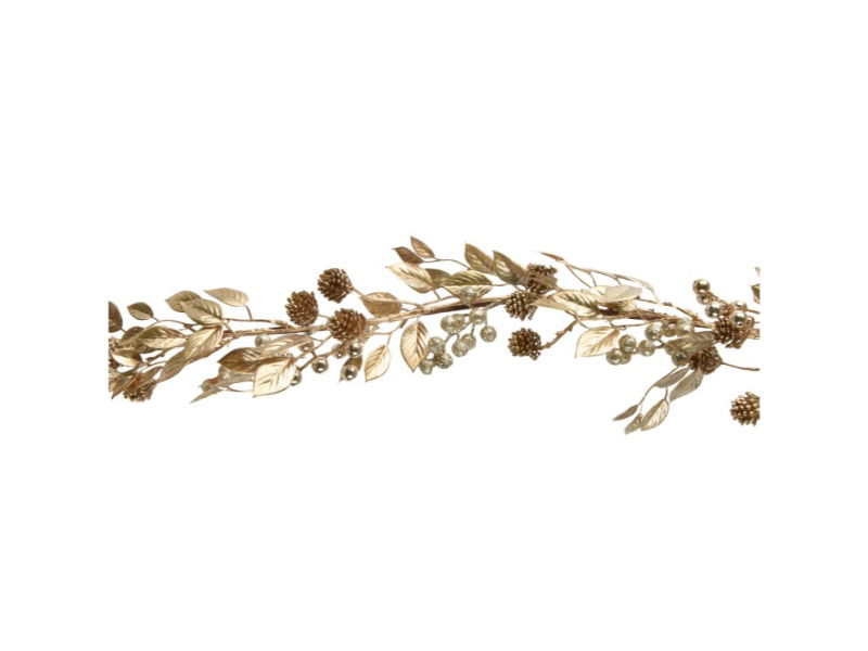 Slinger plc d10h130 cm licht goud - Everlands