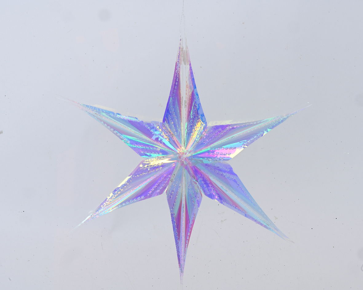 Ster pe l4b15h15 cm iris - Decoris