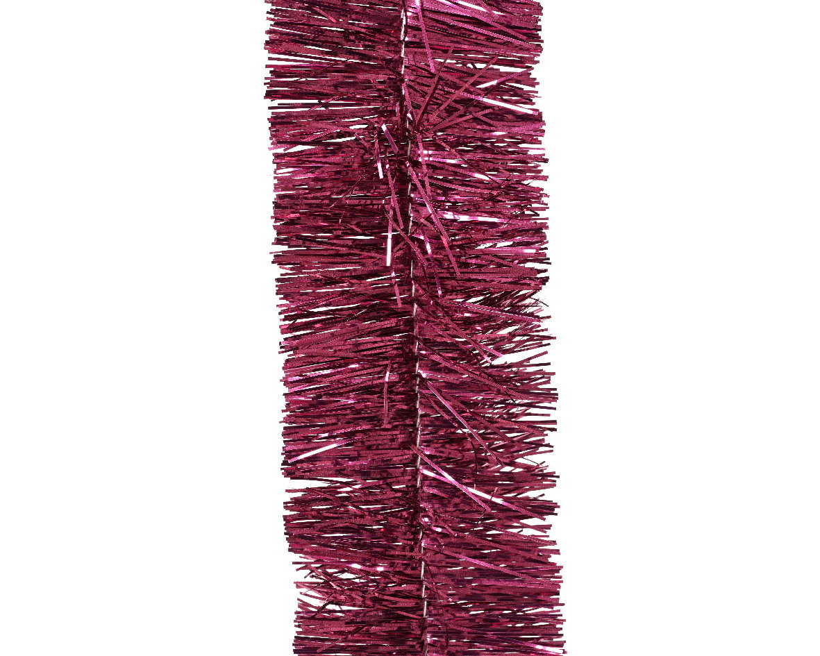 Decoris Lametta guirl.pet d7h270 cm groentappl kerst  - 