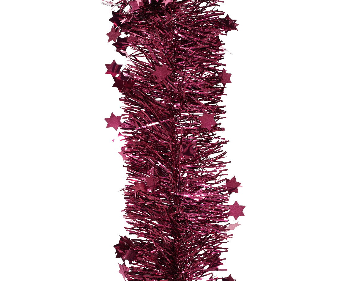Decoris Lametta guirl.pet d9h270 cm groentappl kerst  - 