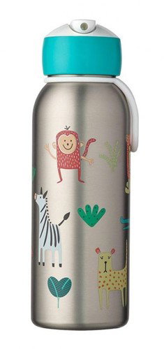 Isoleerfles flip-up Campus 350 ml Animal Friends Mepal - Mepal