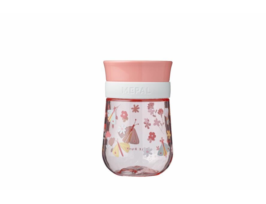 360 oefenbeker Mio 300 ml Little Dutch Flowers Butterflies Mepal